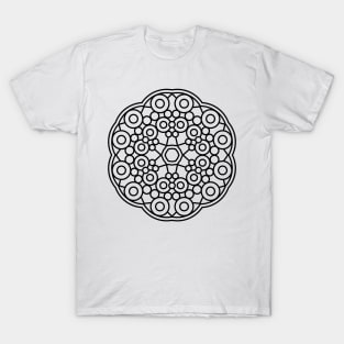 MANDALA T-SHIRT MANDALA 087 T-Shirt